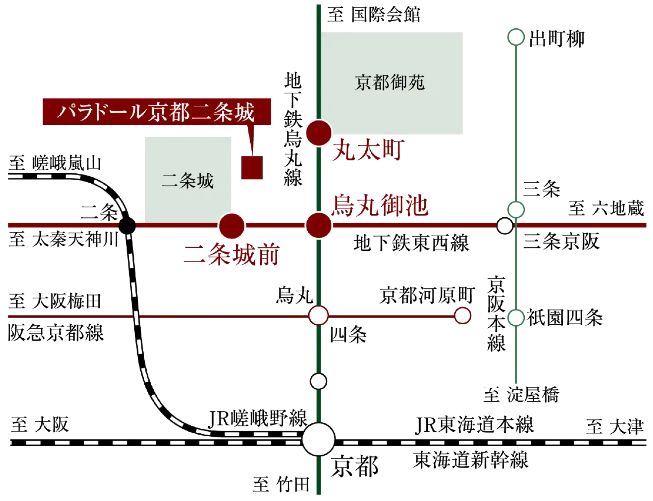 LOCATION 路線図