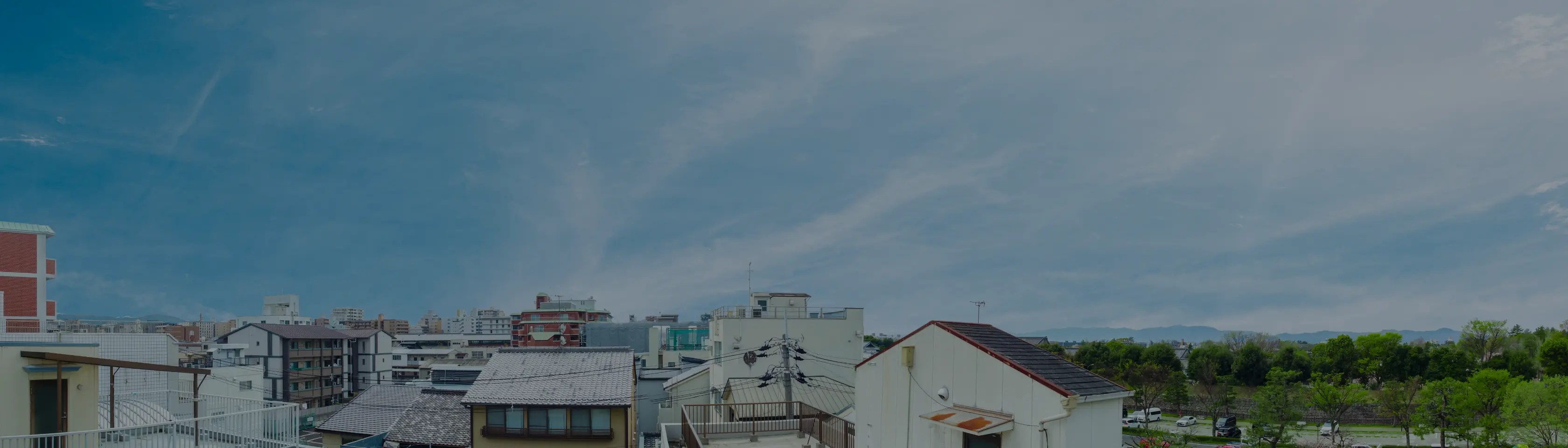 現地5階相当からの眺望写真