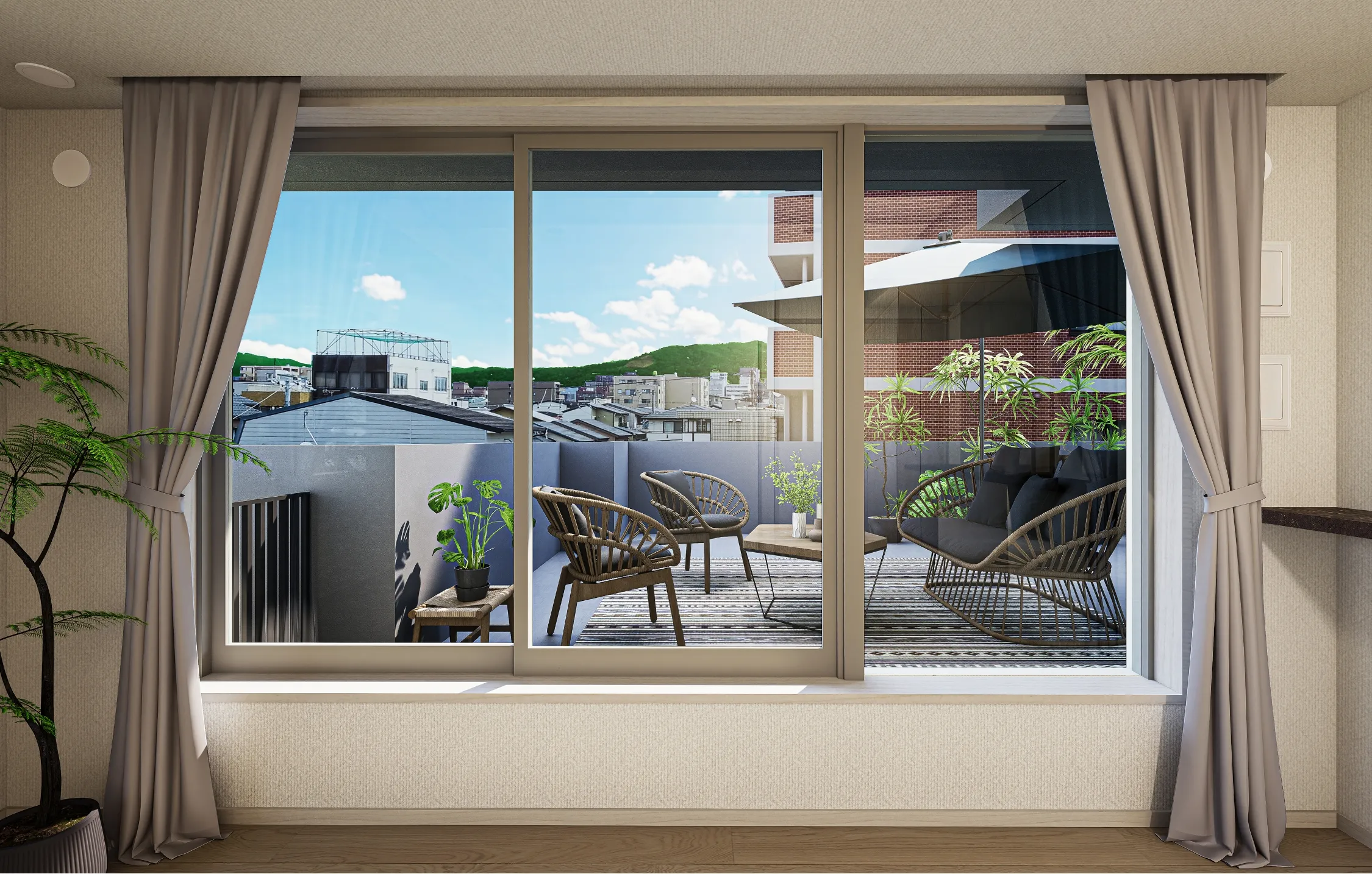 完成予想図（Grタイプ404号室）